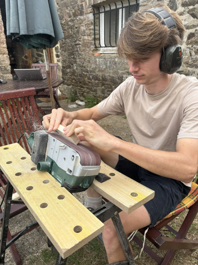 Atelier de fabrication à Camors